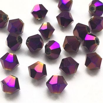 6MM CRYSTAL BICONE